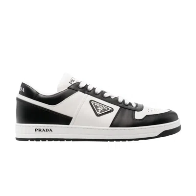 PRADA PRADA DOWNTOWN LEATHER 'WHITE BLACK'