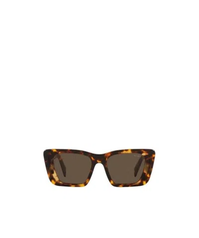 PRADA PRADA EYEWEAR CAT-EYE FRAME SUNGLASSES