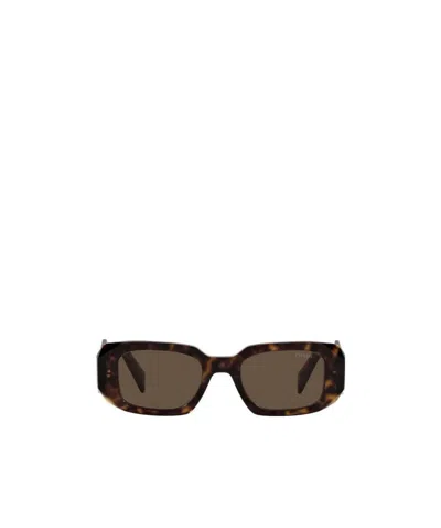 PRADA PRADA EYEWEAR RECTANGULAR FRAME SUNGLASSES