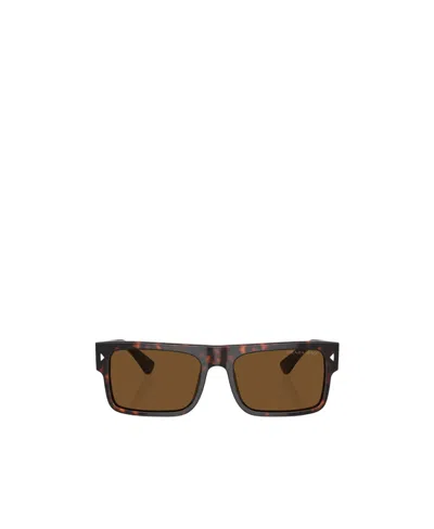 PRADA PRADA EYEWEAR RECTANGULAR FRAME SUNGLASSES