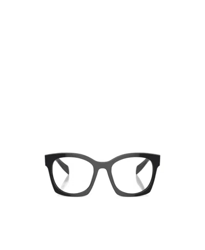 PRADA PRADA EYEWEAR SQUARE FRAME GLASSES