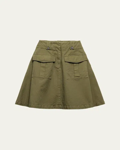 PRADA FULL CARGO SKIRT