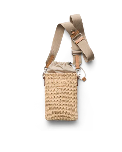 PRADA GEHÄKELTE SMARTPHONE-HÜLLE