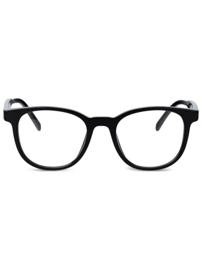 PRADA GEOMETRIC-FRAME GLASSES