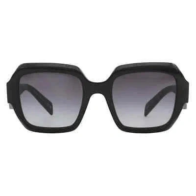 PRADA PRADA GREY GRADIENT SQUARE LADIES SUNGLASSES PR 28ZS 16K90A 53 PR 28ZS 16K90A 53