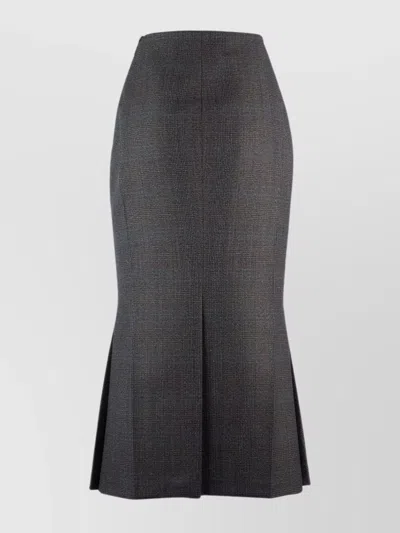 PRADA WOOL FITTED SKIRT