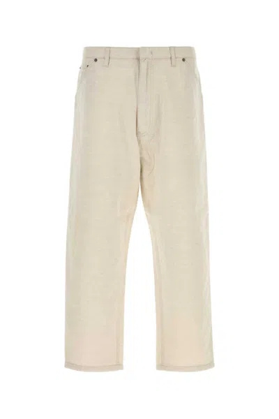 PRADA MEN IVORY CHAMBRAY PANT, 36 LUXURY JEANS FOR MEN DARVEYS