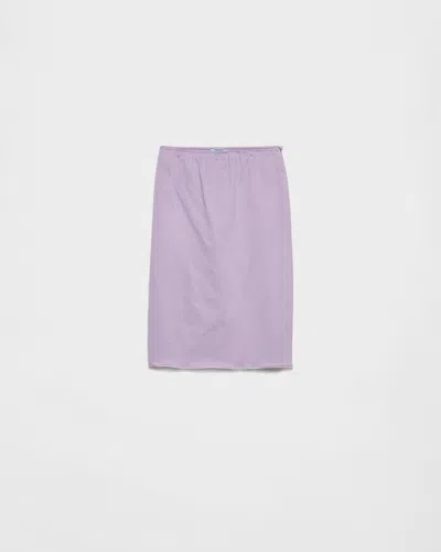 PRADA SLIPKLEID AUS JERSEY