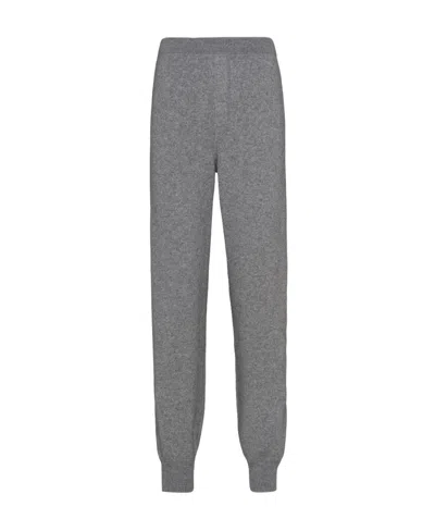 PRADA PRADA KNITTED TRACK PANTS