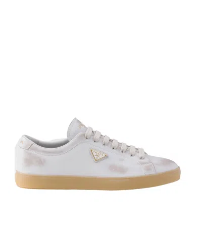 PRADA LEATHER SNEAKERS