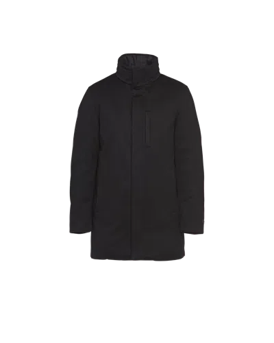 PRADA LANGE STEPPJACKE AUS KASCHMIR