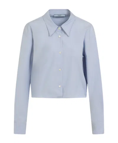 PRADA PRADA FIL-À-FIL BUTTON-UP SHIRT