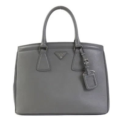 PRADA LEATHER HANDBAG (PRE-OWNED)