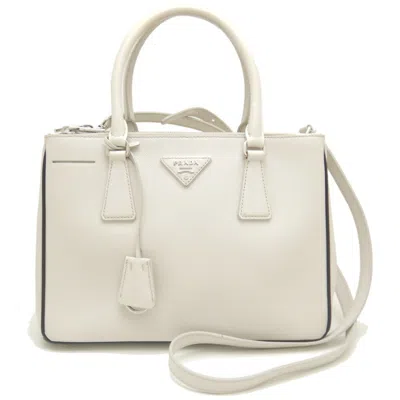 PRADA LEATHER HANDBAG (PRE-OWNED)