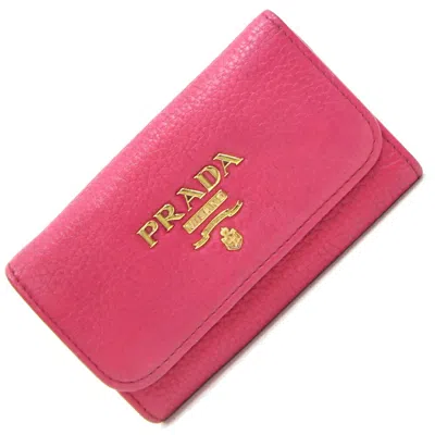 PRADA LEATHER KEYCASE (PRE-OWNED)