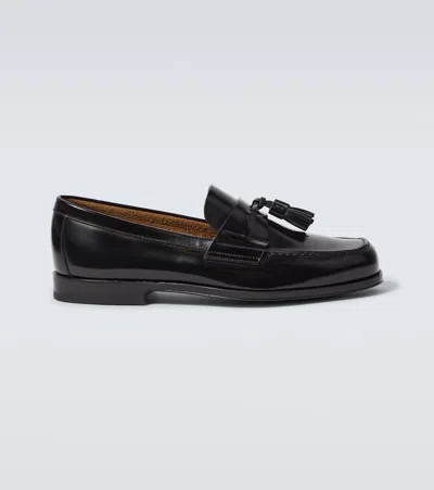 PRADA LEATHER LOAFERS