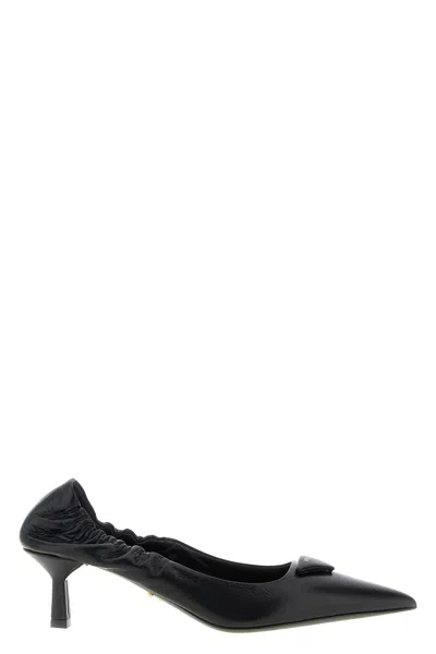 PRADA LEATHER PUMPS