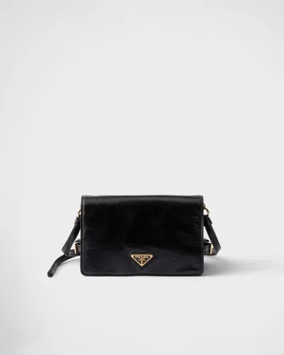 PRADA SCHULTERTASCHE AUS LEDER