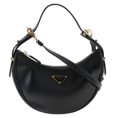 PRADA LEATHER SHOULDER BAG (PRE-OWNED)