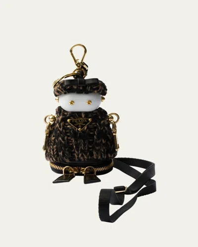 PRADA LILY SWEATER ROBOT BAG CHARM