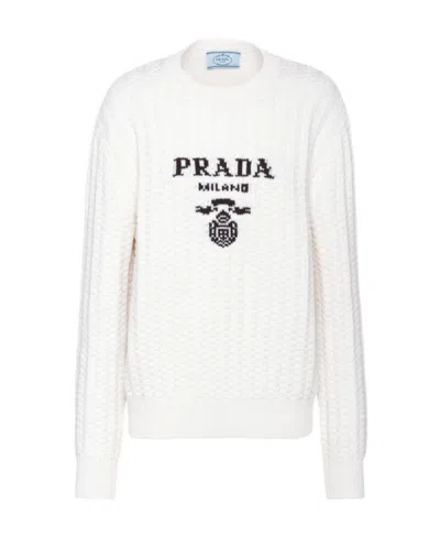 PRADA CASHMERE CREW-NECK SWEATER