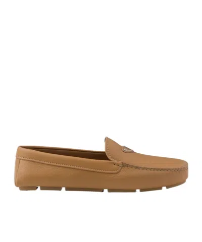 PRADA LOGO DETAILS LOAFERS