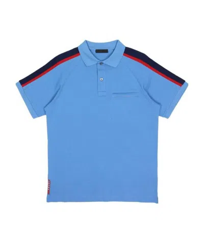 PRADA LOGO DETAILS POLO SHIRT