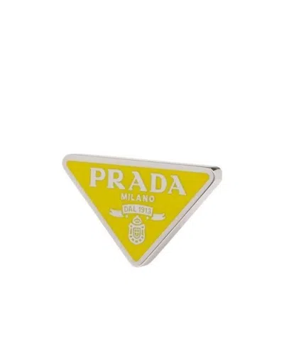 PRADA PRADA SYMBOLE SINGLE RIGHT EARRING