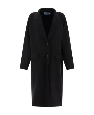 PRADA PRADA SINGLE-BREASTED LONG COAT
