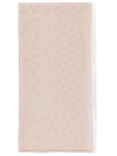 PRADA LOGO-JACQUARD SCARF