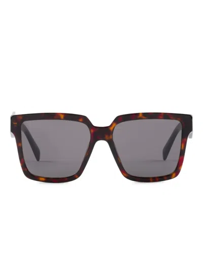 PRADA LOGO-PRINT SUNGLASSES