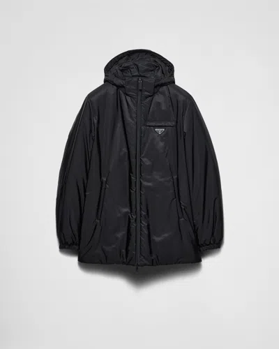 PRADA MITTELSCHWERE DAUNENJACKE AUS RE-NYLON