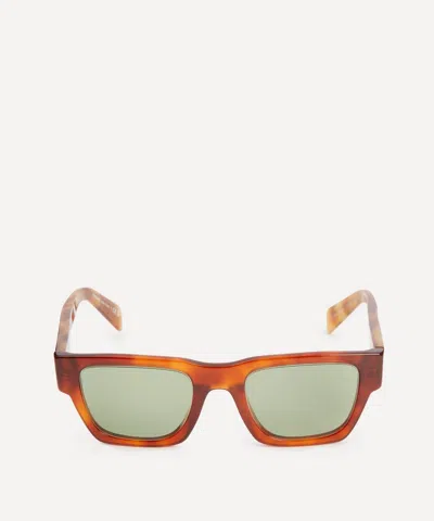 PRADA PRADA MENS CHUNKY SQUARE ACETATE SUNGLASSES