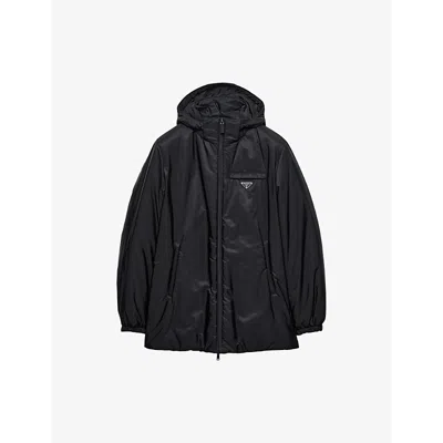 PRADA MENS PRADA MEDIUM-WEIGHT RE-NYLON DOWN JACKET