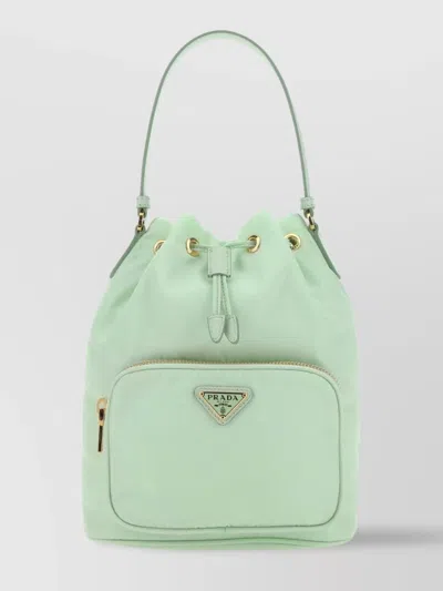 PRADA NYLON BUCKET BAG ADJUSTABLE STRAP