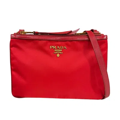 PRADA NYLON SHOULDER BAG (PRE-OWNED)