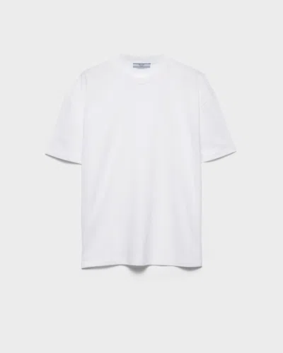 PRADA OVERSIZED JERSEY T-SHIRT
