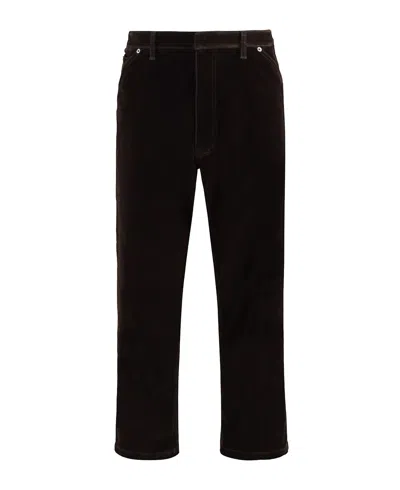 PRADA PRADA PANTALONE VELVET DENIM