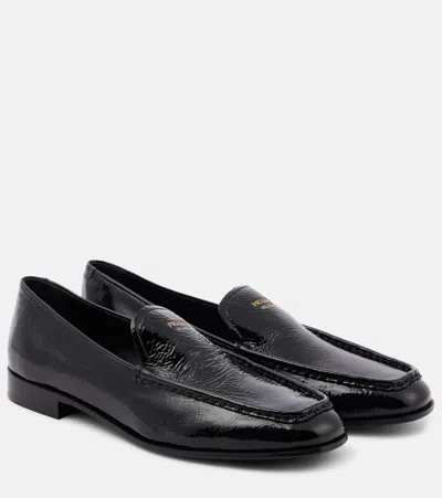 PRADA PATENT LEATHER LOAFERS