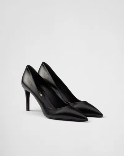 PRADA PUMPS AUS SAFFIANO-LACKLEDER