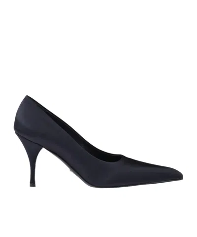 PRADA PRADA POINTED TOE SLIP-ON PUMPS