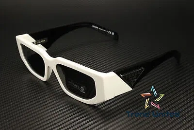 PRADA PRADA PR 09ZS 1425S0 TALC DARK GREY 54 MM MEN'S SUNGLASSES