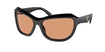 PRADA PRADA PR A27S 16K07V BLACK ORANGE 62 MM WOMEN'S SUNGLASSES