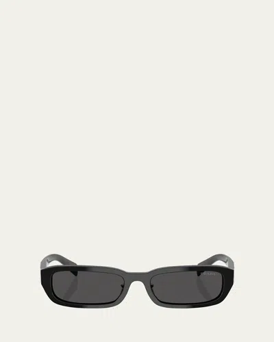 PRADA PR B06SF RECTANGULAR SUNGLASSES