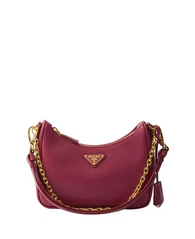 PRADA RE-EDITION MINI SAFFIANO LEATHER BAG