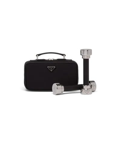 PRADA HANDGEWICHTE-TRAGETASCHE RE-NYLON SAFFIANO