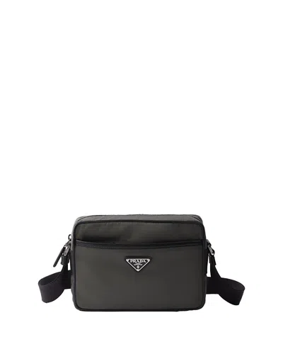 PRADA RE-NYLON AND SAFFIANO SHOULDER BAG