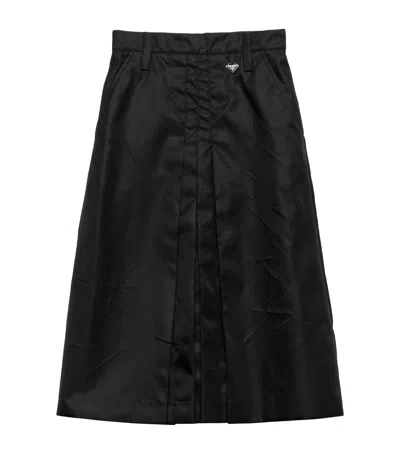 PRADA RE-NYLON FLARED SKIRT