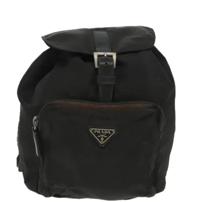 PRADA RE-NYLON SYNTHETIC BACKPACK BAG (PRE-OWNED)