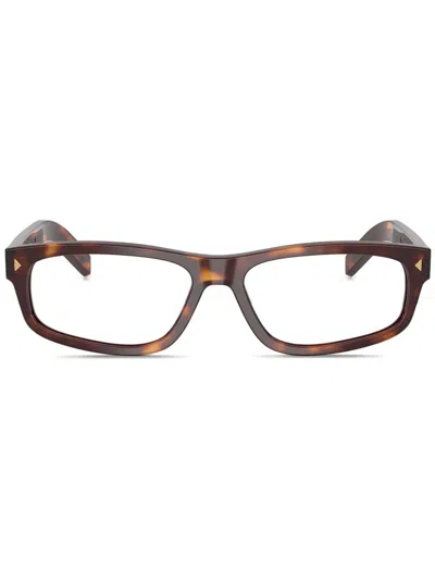 PRADA RECTANGLE-FRAME GLASSES